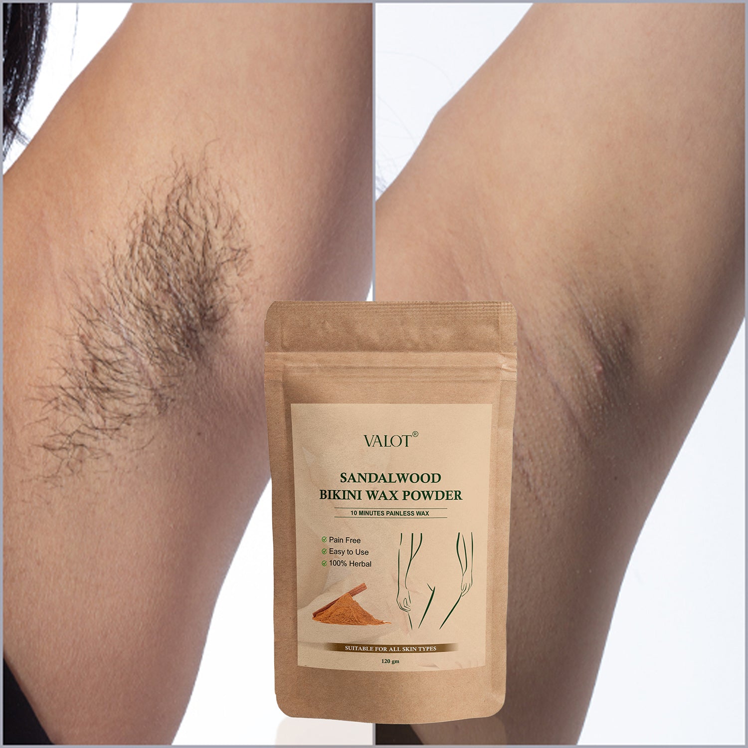 Sandalwood Bikini Wax Powder