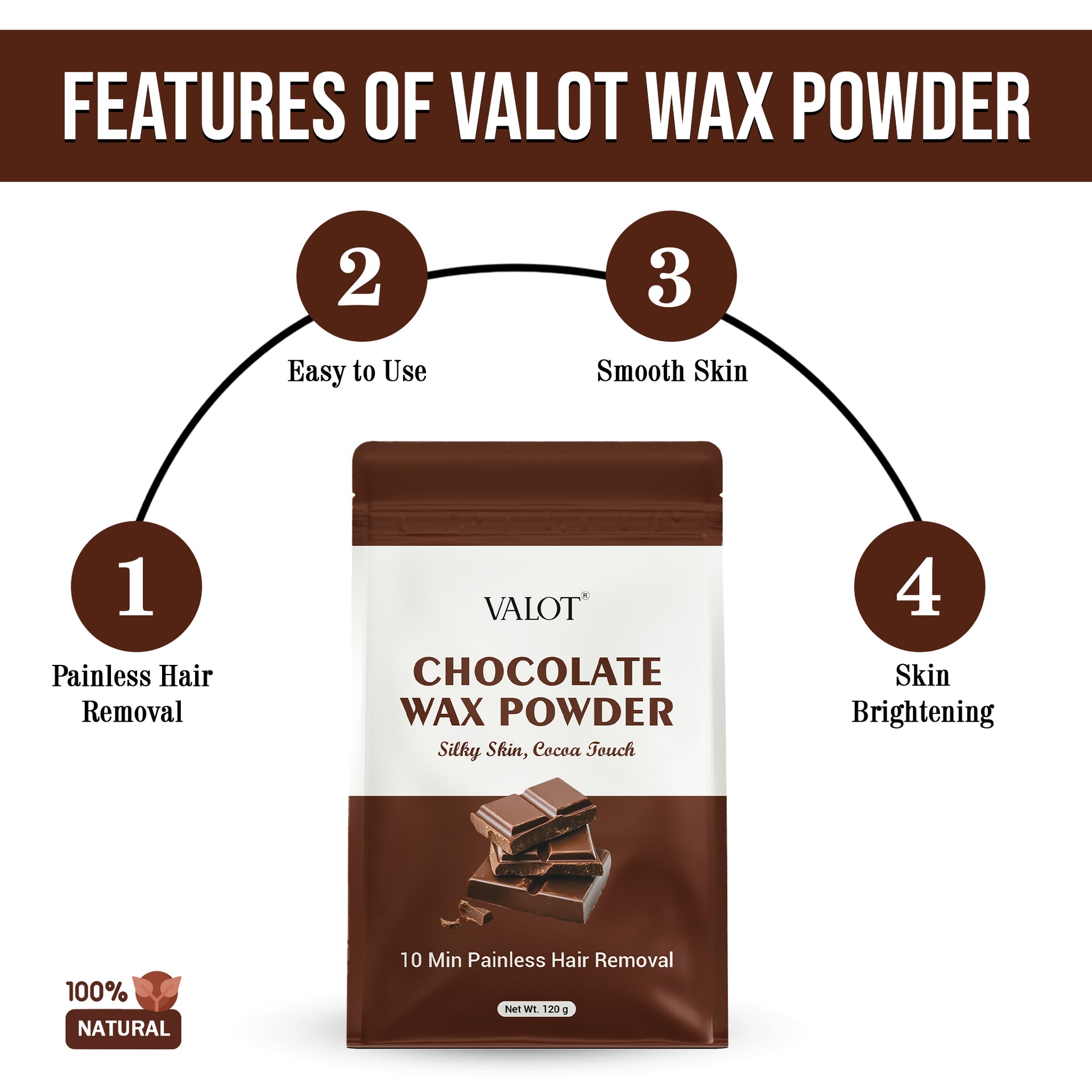 Valot Chocolate Wax Powder