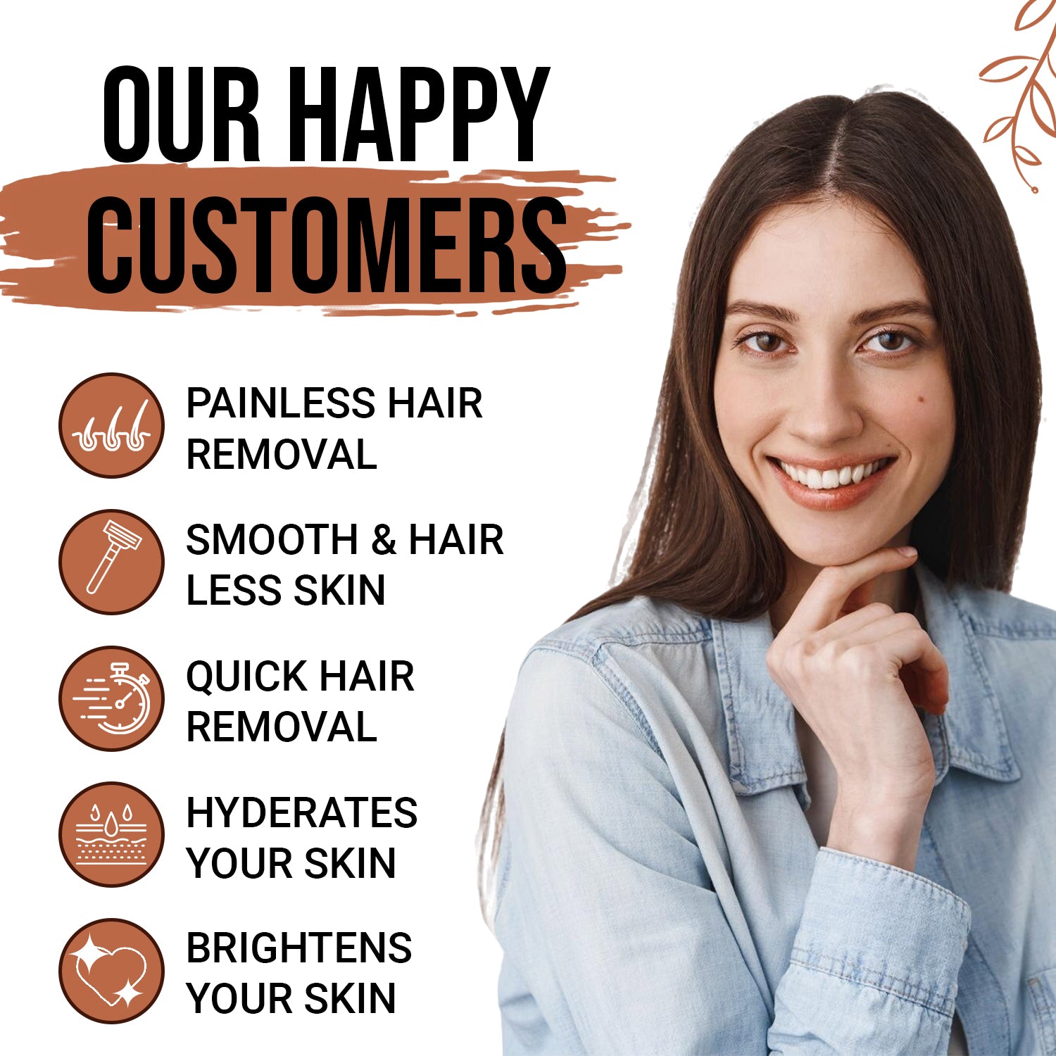 VALOT Bikini Wax Powder Women | Painless Hair Removal With Chocolate, No Harmful Chemicals, No Irritation, No Skin Rashes