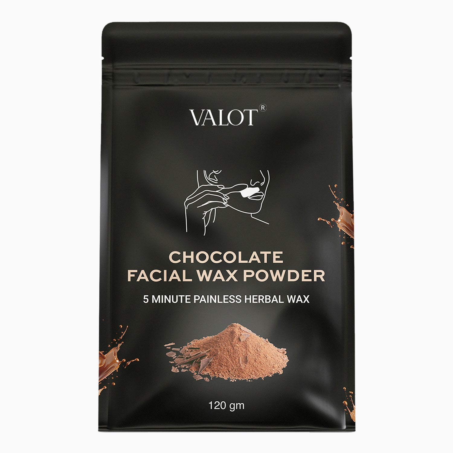 Chocolate Facial Wax Powder