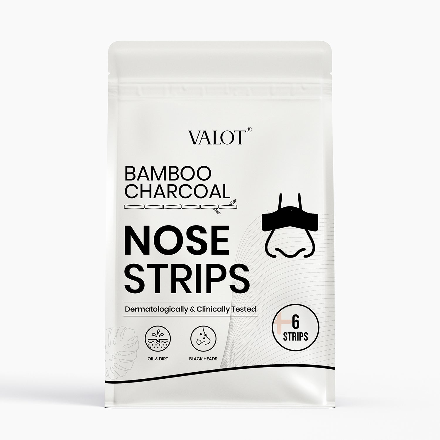 Valot Bamboo Charcoal Nose Strip