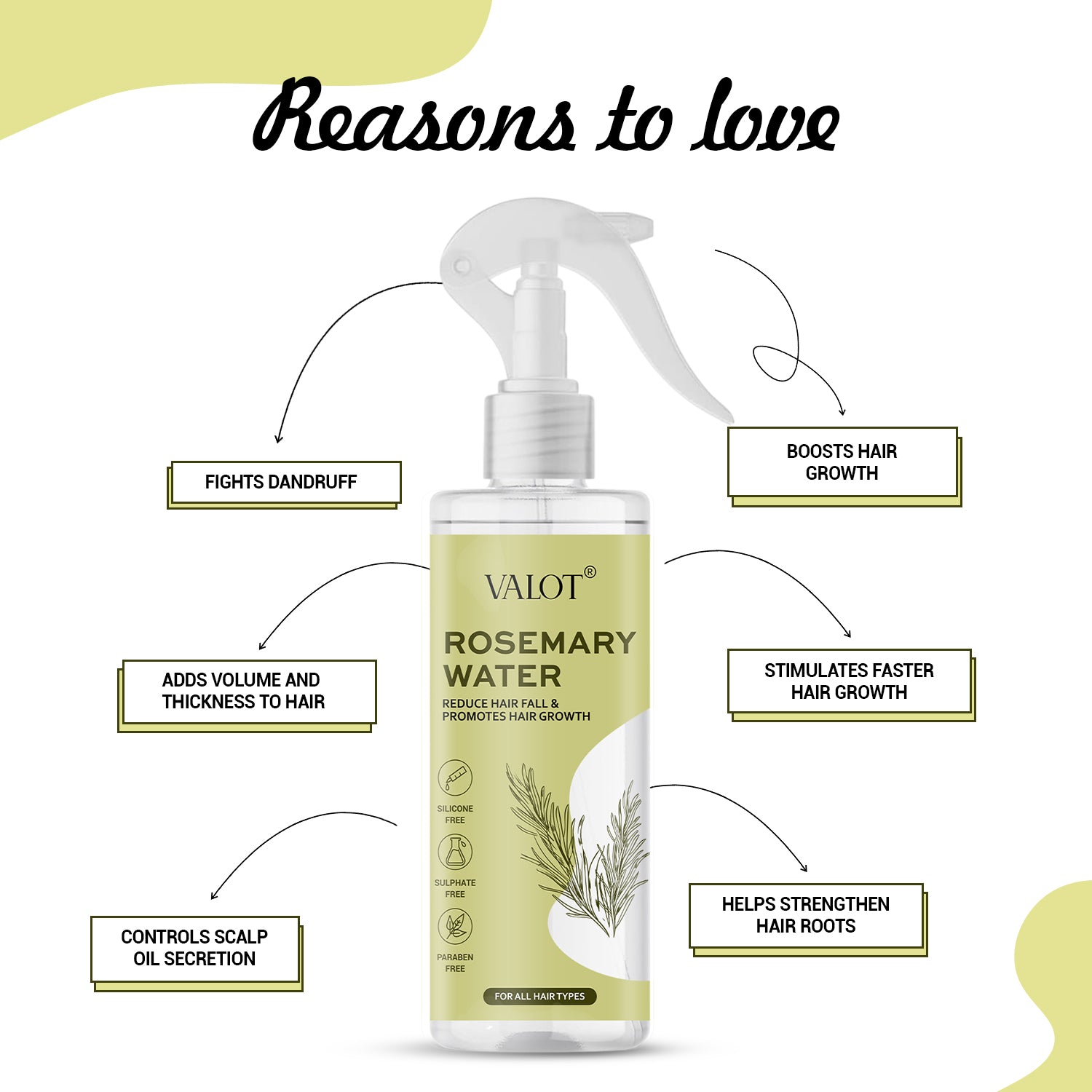 Valot Rosemary Water for Hair Regrowth